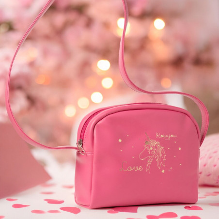 Panoplie maquillage enfant sac Luxe ROSAJOU, rose