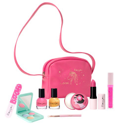 Panoplie maquillage enfant sac Luxe ROSAJOU, rose