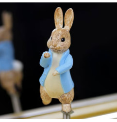 Boîte à bijoux musicale Peter Rabbit TROUSSELIER
