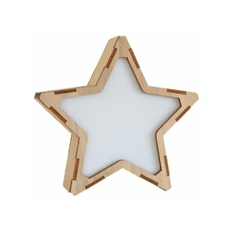 Etoile lumineuse blanche VINTIUN