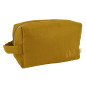 Trousse de toilette Paulette PETIT PICOTIN, personnalisable, ocre