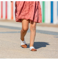 Chaussons souples Petits Marins Camel LES PAS PETITS