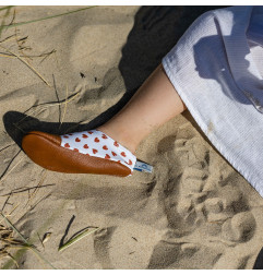 Chaussons souples Petits Cœurs LES PAS PETITS