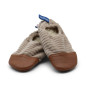 Chaussons souples Petits Velours Noisette LES PAS PETITS
