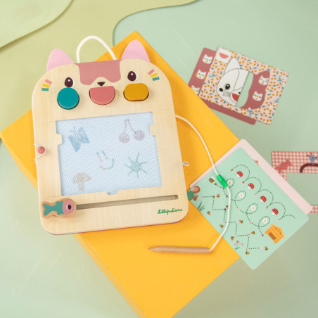 Ardoise magique Jeanne LILLIPUTIENS