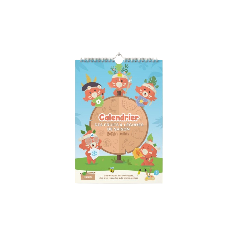 Calendrier des Fruits et Légumes de Saison BOTAKI