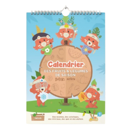 Calendrier des Fruits et Légumes de Saison BOTAKI