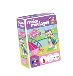 Ma Licorne Arc-en-Ciel MAKO MOULAGES