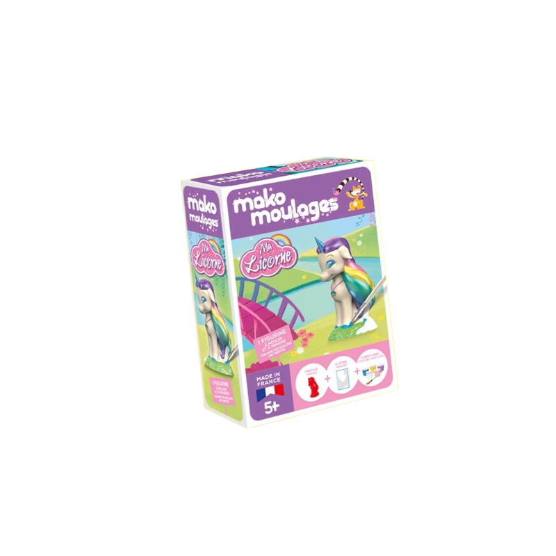 Ma Licorne Arc-en-Ciel MAKO MOULAGES