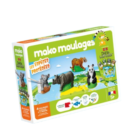 Coffret Les Espèces Protégées MAKO MOULAGES
