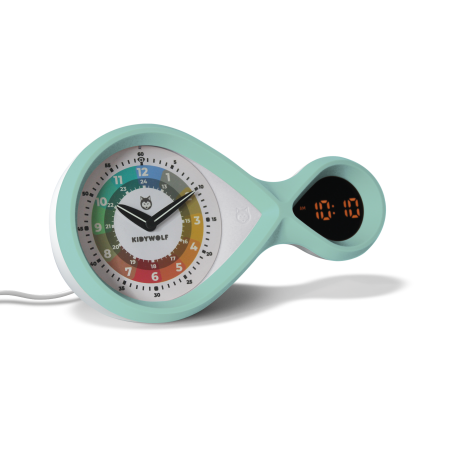 Réveil éducatif KIDYWOLF, Vert