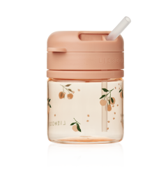 Tasse avec paille intégrée Pavia LIEWOOD 280 ml, Peach Sea Shell