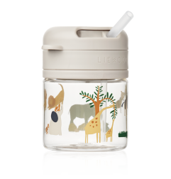 Tasse avec paille intégrée Pavia LIEWOOD 280 ml, All Together