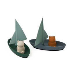 Lot de 2 bateaux Ensley LIEWOOD, Whale Blue