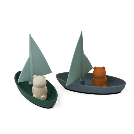 Lot de 2 bateaux Ensley LIEWOOD, Whale Blue