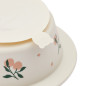 Lot de 2 bols à ventouse Peony LIEWOOD, Peach Sea Shell
