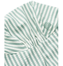 Chapeau anti-UV Cecilia LIEWOOD,  Seersucker Stripe Peppermint