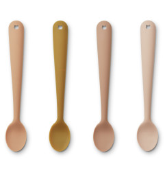 Lot de 4 cuillères Siv LIEWOOD, Tuscany Rose Mix