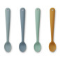 Lot de 4 cuillères Siv LIEWOOD, Blue Mix