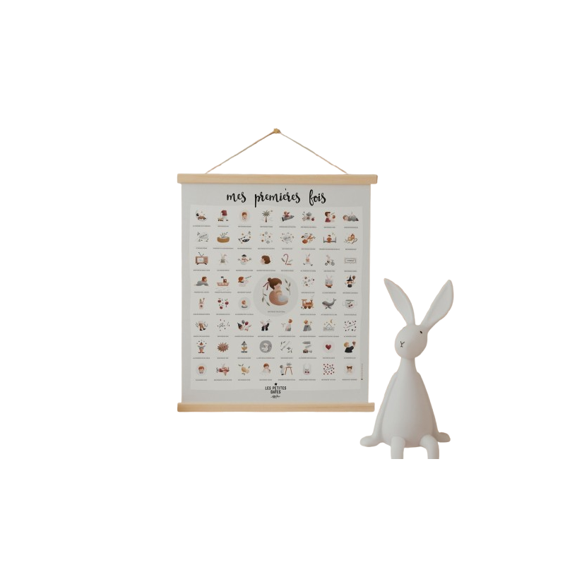 Affiche Mes Premières Fois LES PETITES DATES x ATELIER ORANGER