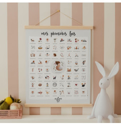 Affiche Mes Premières Fois LES PETITES DATES x ATELIER ORANGER