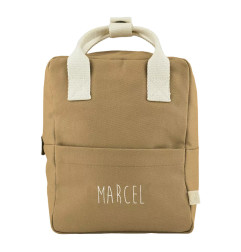 Sac à dos Roméo PETIT PICOTIN, personnalisable, bronze