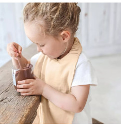 Serviette de table élastiquée Gab PETIT PICOTIN, biscuit