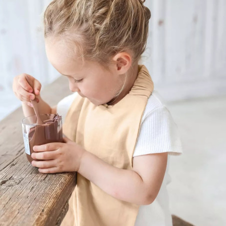Serviette de table élastiquée Gab PETIT PICOTIN, biscuit