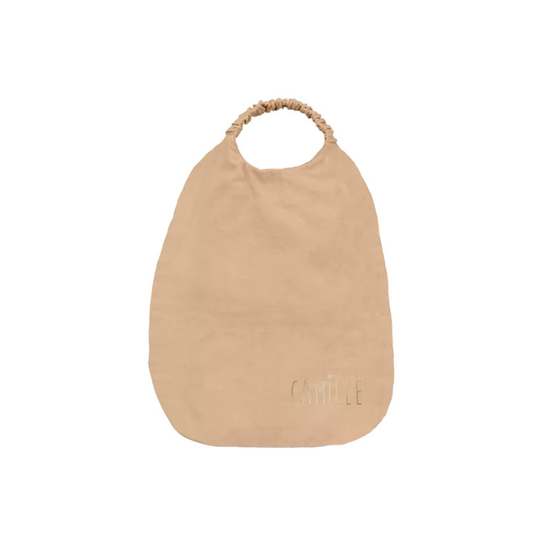 Serviette de table élastiquée Gab PETIT PICOTIN, biscuit