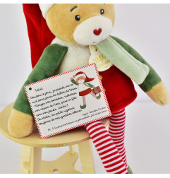 Peluche doudou farceur Ourse Cannelle et sa maisonnette DOUDOU ET COMPAGNIE