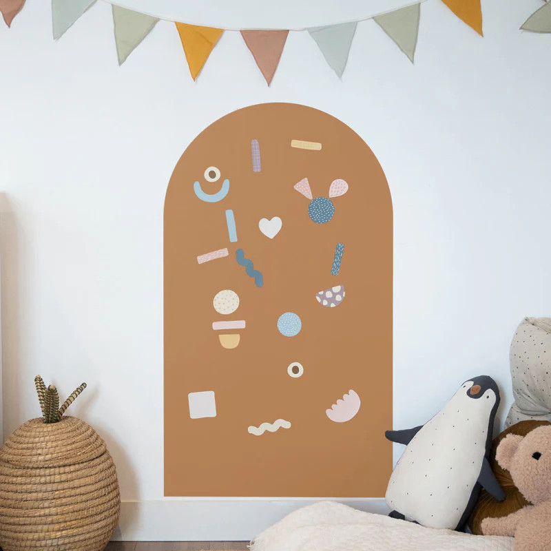 Tableau magnétique Arche Caramel FERFLEX et ses accessoires