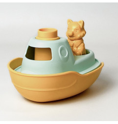 Mon Premier Bateau 2 en 1 LE JOUET SIMPLE, jaune