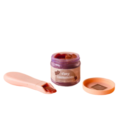 Petit pot et cuillère magique Chocolat TINY HARLOW, pour poupée