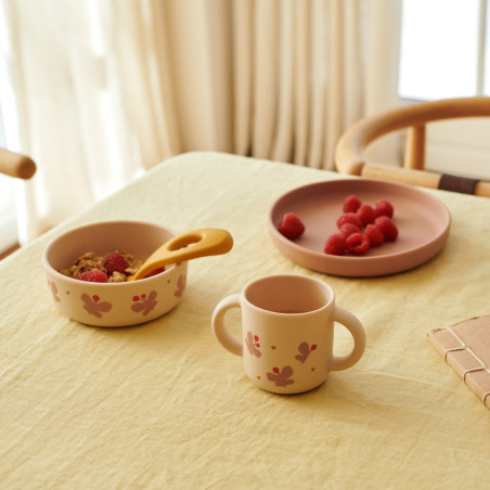 Coffret repas en silicone Vivi LIEWOOD, Butterfly