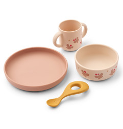 Coffret repas en silicone Vivi LIEWOOD, Butterfly