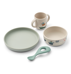 Coffret repas en silicone Vivi LIEWOOD, Sailing