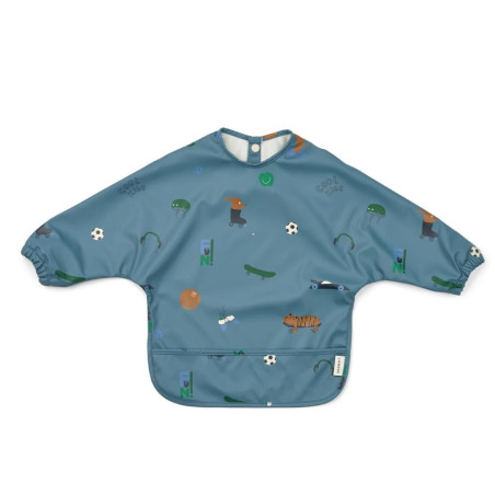 Bavoir à manches Merle LIEWOOD, Fun