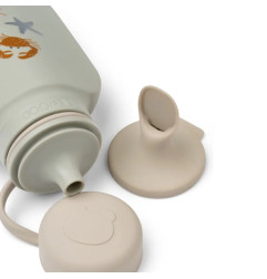 Lot de 2 gourdes à smoothies Lizzie LIEWOOD, Sea Creature