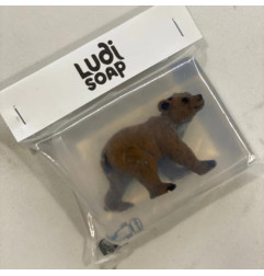 Savon artisanal LUDISOAP, figurine Ours