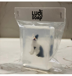 Savon artisanal LUDISOAP, figurine Chat