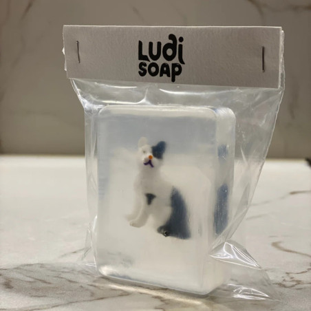 Savon artisanal LUDISOAP, figurine Chat