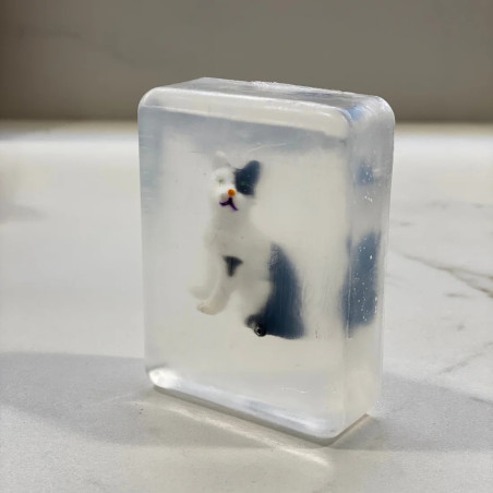 Savon artisanal LUDISOAP, figurine Chat