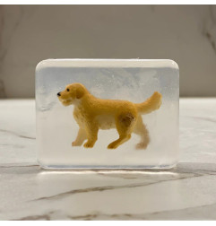Savon artisanal LUDISOAP, figurine Chien
