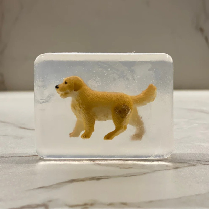 Savon artisanal LUDISOAP, figurine Chien