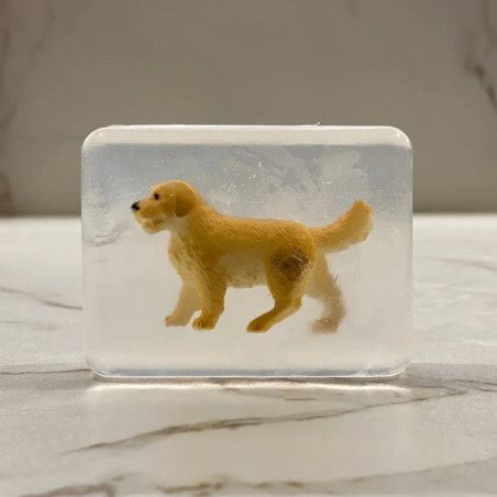 Savon artisanal LUDISOAP, figurine Chien