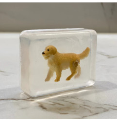 Savon artisanal LUDISOAP, figurine Chien
