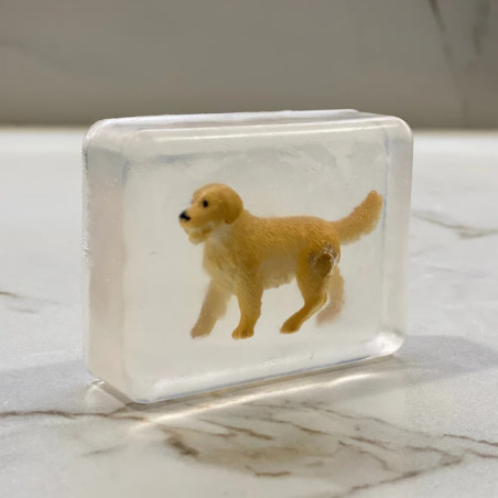 Savon artisanal LUDISOAP, figurine Chien