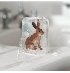 Savon artisanal LUDISOAP, figurine Lièvre