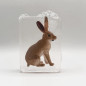 Savon artisanal LUDISOAP, figurine Lièvre