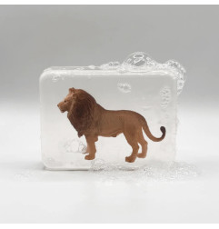 Savon artisanal LUDISOAP, figurine Lion